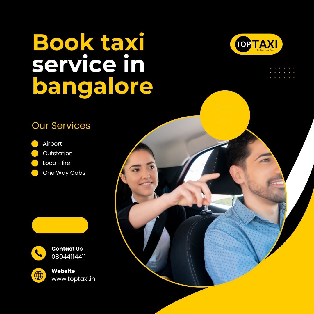 Top Taxi: Your Go-To for Hourly Car Rentals in Bangalore at a Discount Save Big with 20% Off Hourly Packages in Bangalore